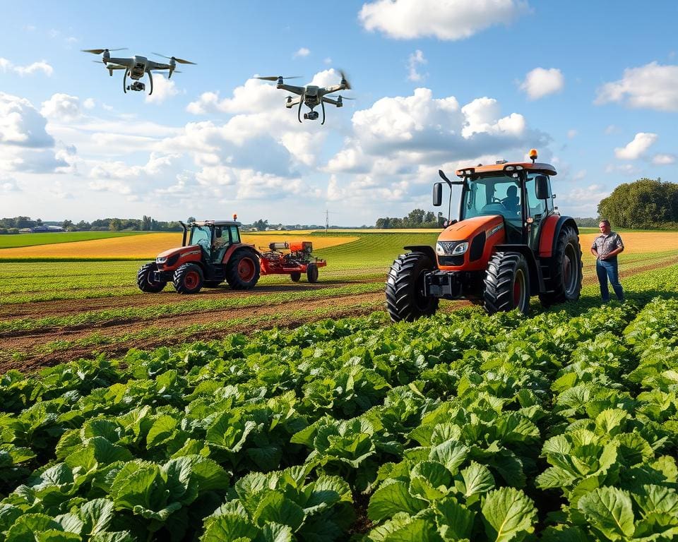 Automatisierung in der Landwirtschaft: Roboter und Drohnen