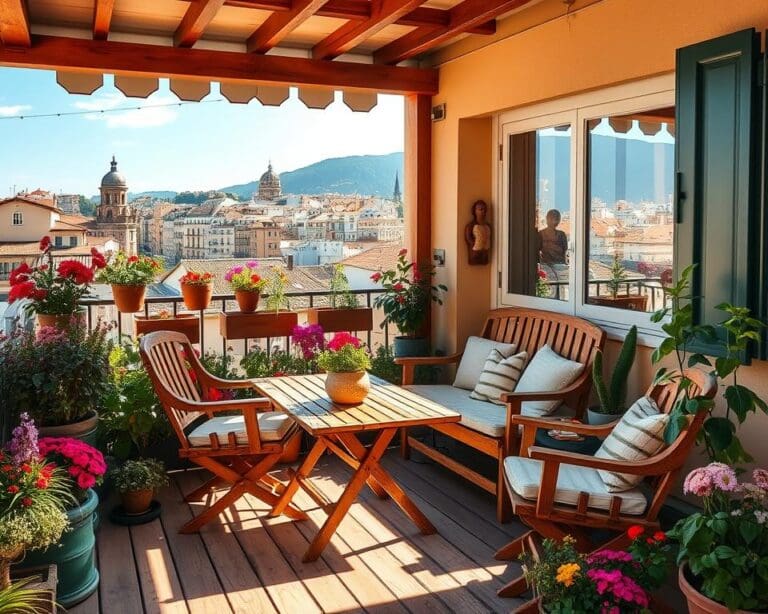 Balkonmöbel aus Holz: Kreative DIY-Projekte