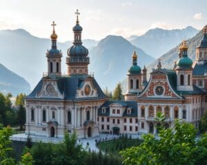 Barocke Kirchen in Innsbruck, Österreich