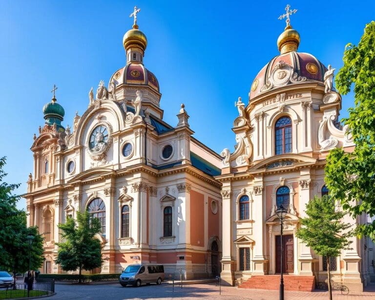 Barocke Kirchen in Vilnius, Litauen