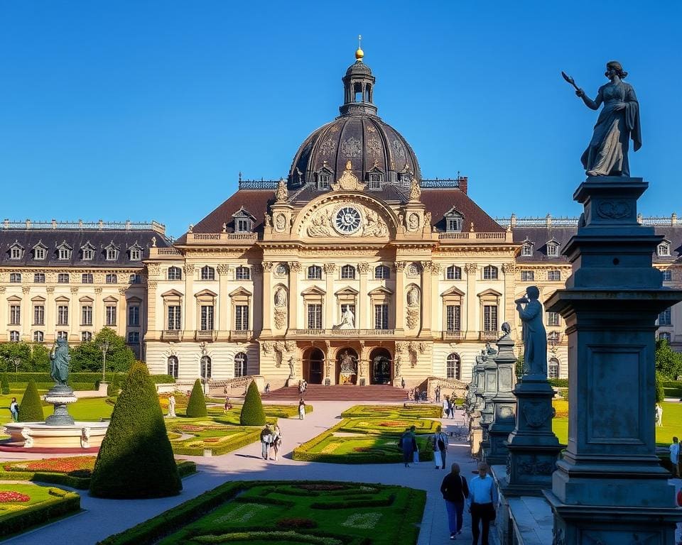 Barocke Paläste in Dresden, Deutschland