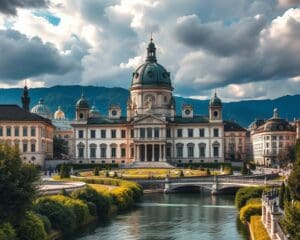 Barocke Pracht in Salzburg, Österreich