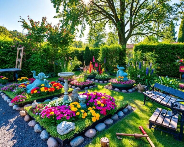 Beete im Garten kreativ gestalten: Schritt für Schritt