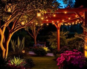 Beleuchtungsideen für den Garten: Stimmungsvoll und praktisch