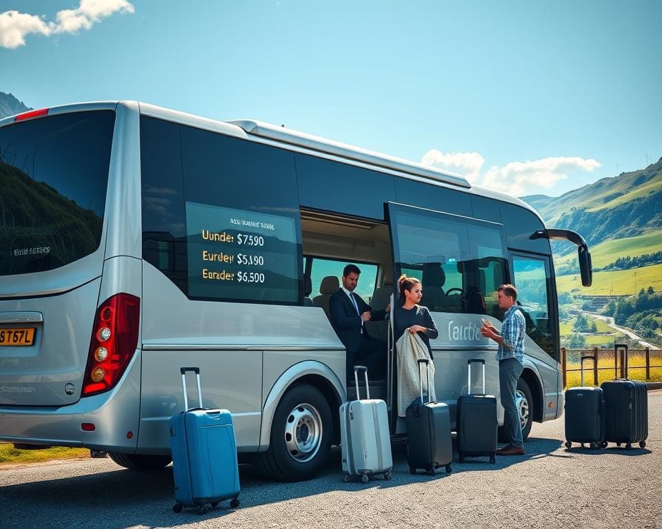 Bus mieten mit Fahrer preise