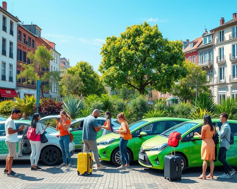 Carsharing Vorteile für Umweltschutz