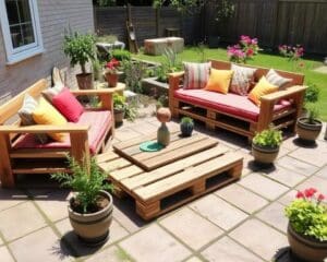 DIY-Gartenmöbel aus Paletten: Anleitung leicht gemacht