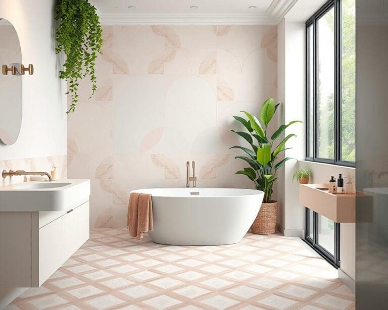 Farben und Muster für ein stilvolles Badezimmer
