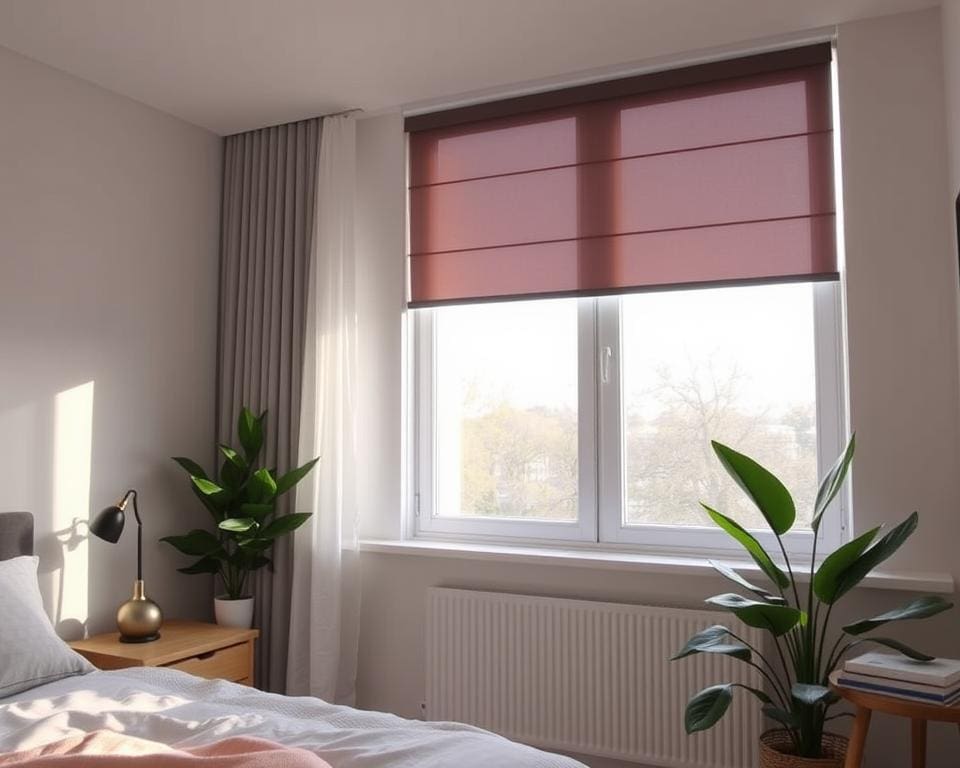 Fensterdeko Schlafzimmer modern