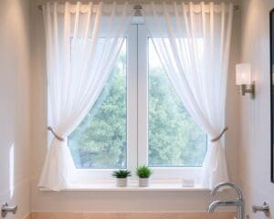 Fensterdekorationen für das Bad: Praktisch und stilvoll