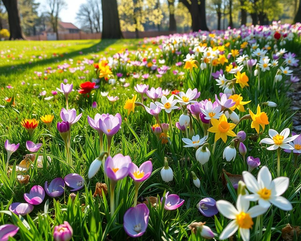 Frühblüher im Garten