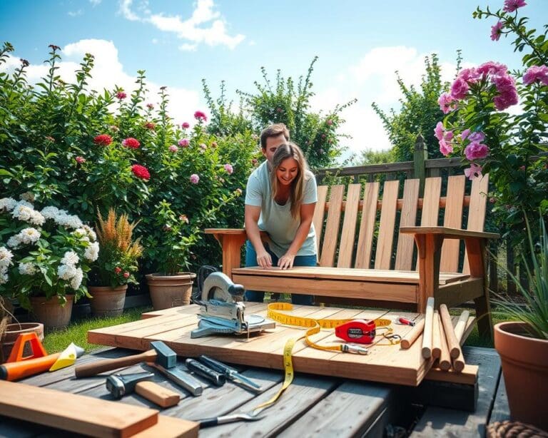 Gartenmöbel aus Holz selbst bauen: DIY für Anfänger