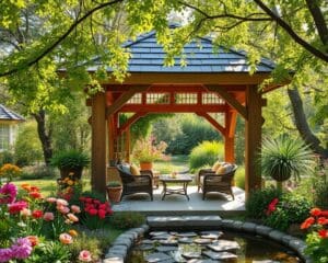 Gartenpavillons: Stimmungsvolle Rückzugsorte im Sommer