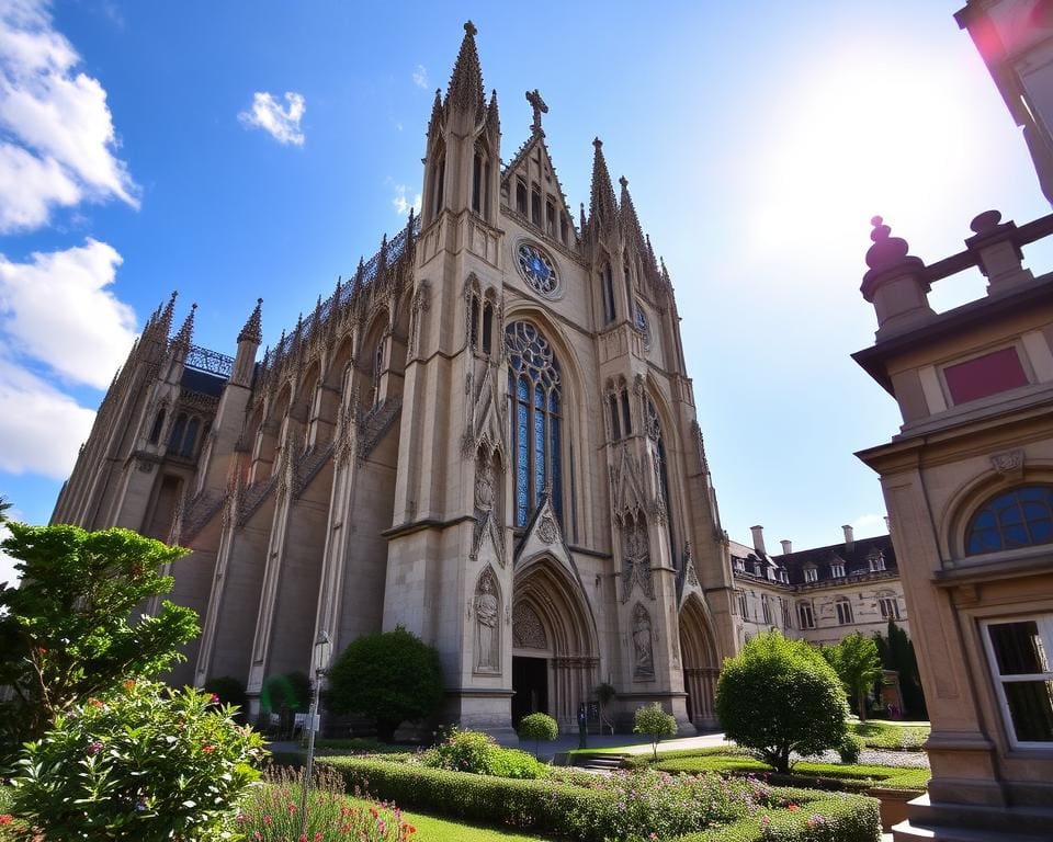 Gotische Kirchen in Chartres, Frankreich