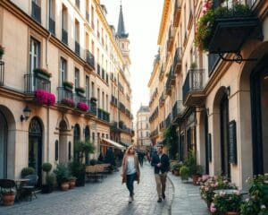 Historische Altstadt von Bordeaux, Frankreich