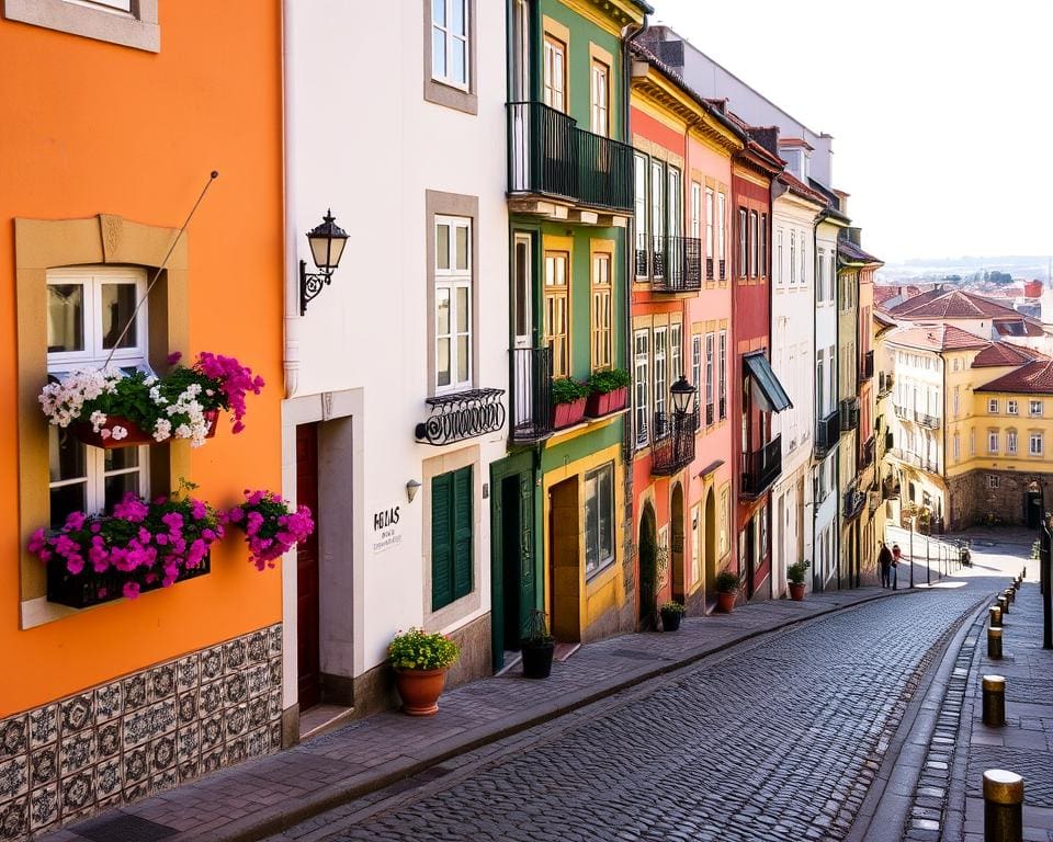 Historische Gassen von Porto, Portugal