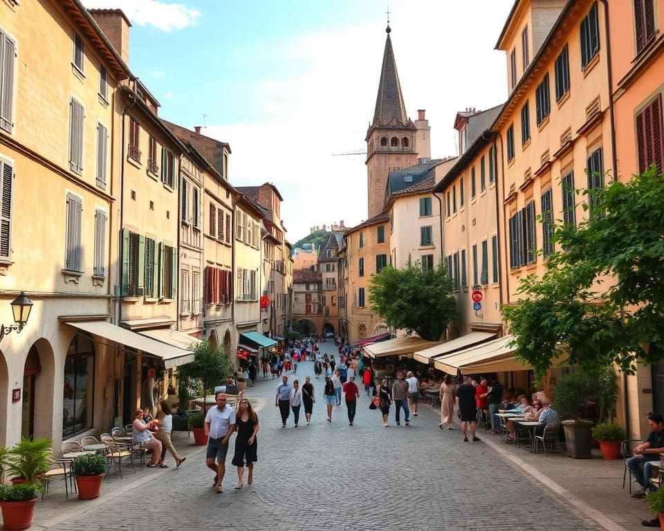 Historische Plätze in Avignon, Frankreich