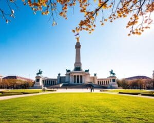 Historische Plätze in Budapest, Ungarn