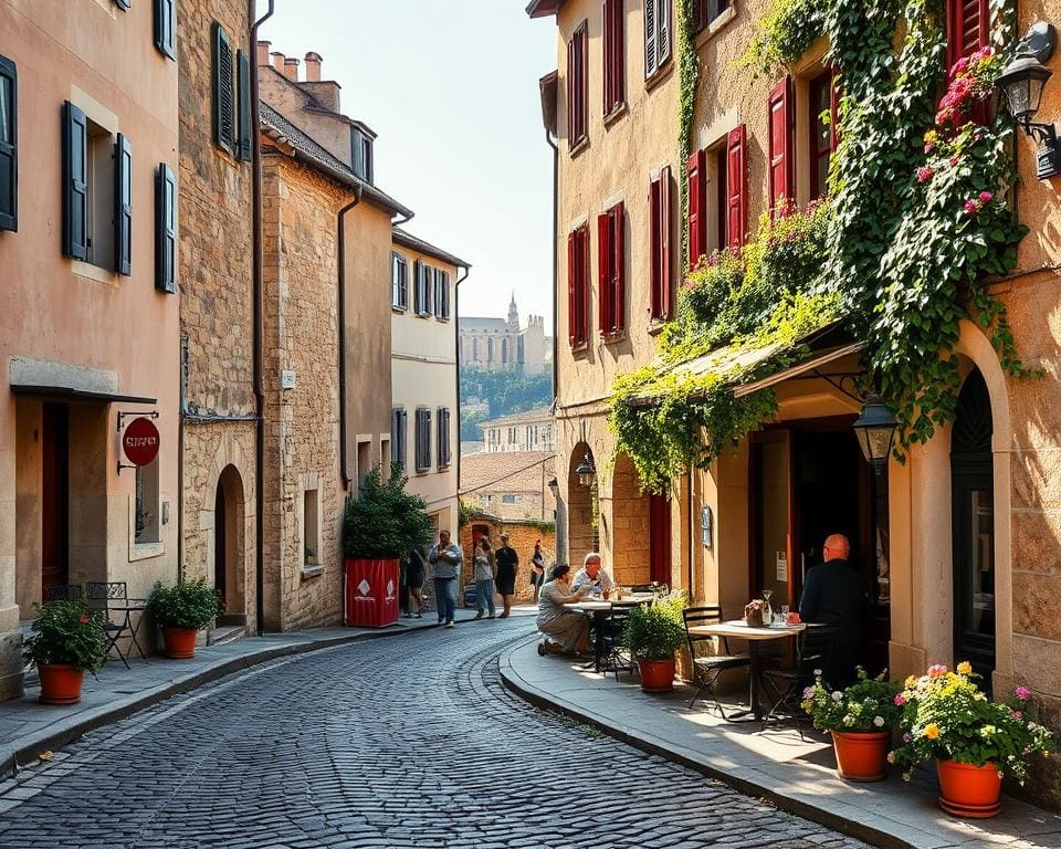 Historische Viertel in Avignon, Frankreich