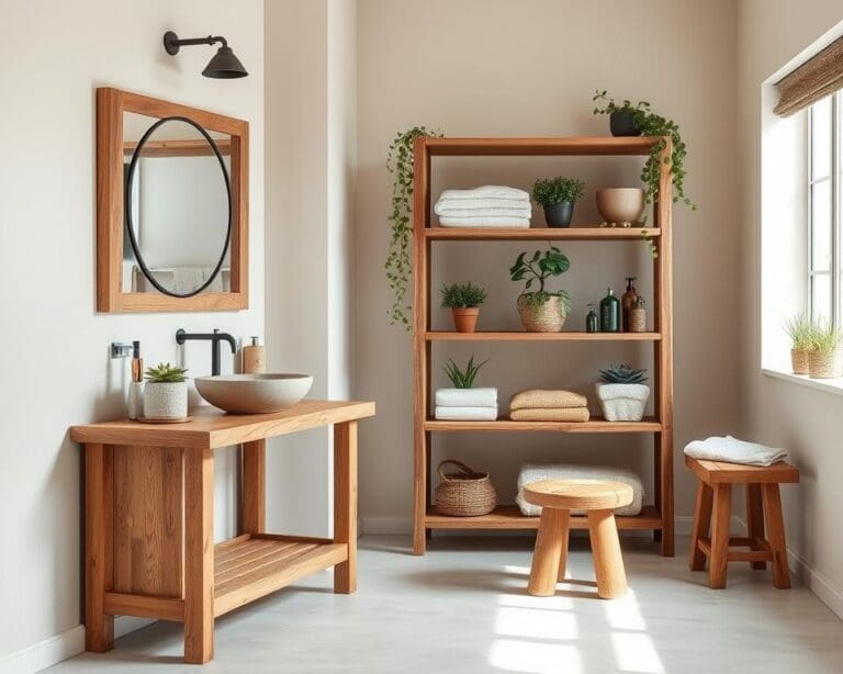 Holzmöbel für das Badezimmer selber bauen: Einfache Projekte