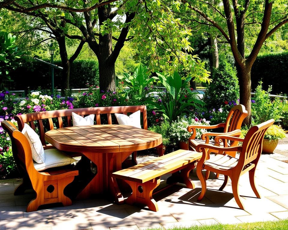 Holzmöbel für den Garten: DIY-Ideen leicht gemacht