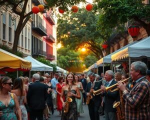 Jazz und Festivals in Savannah, Georgia