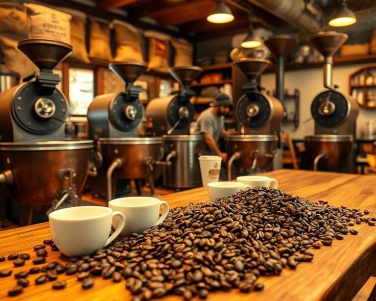 Kaffeeröstereien mit Verkostung