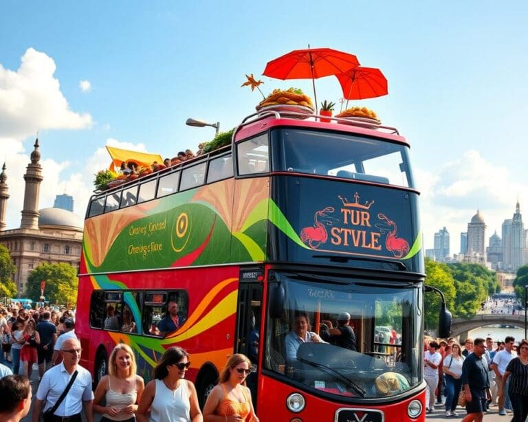 Kulinarische Stadtrundfahrten im Doppeldecker