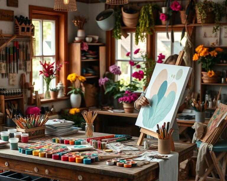 Kunst und Handwerk: Kreative Projekte zuhause