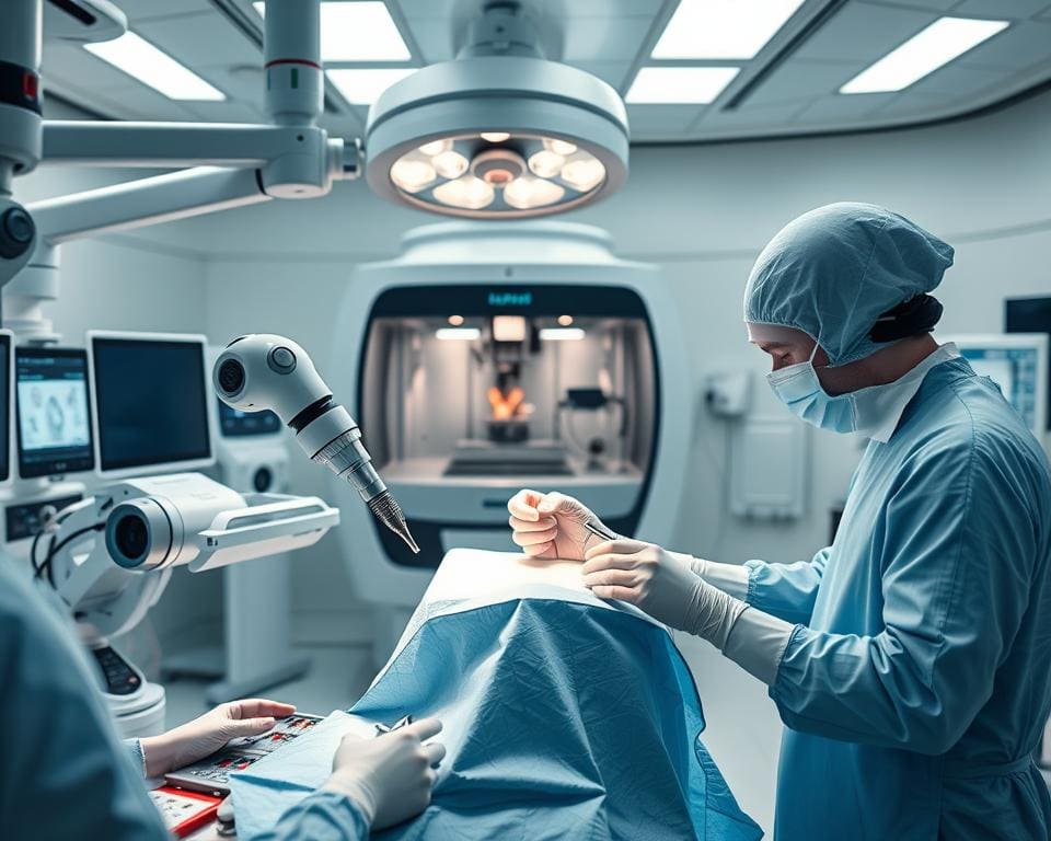 Minimalinvasive Chirurgie, Roboterassistierte Eingriffe, 3D-Druck in der Chirurgie