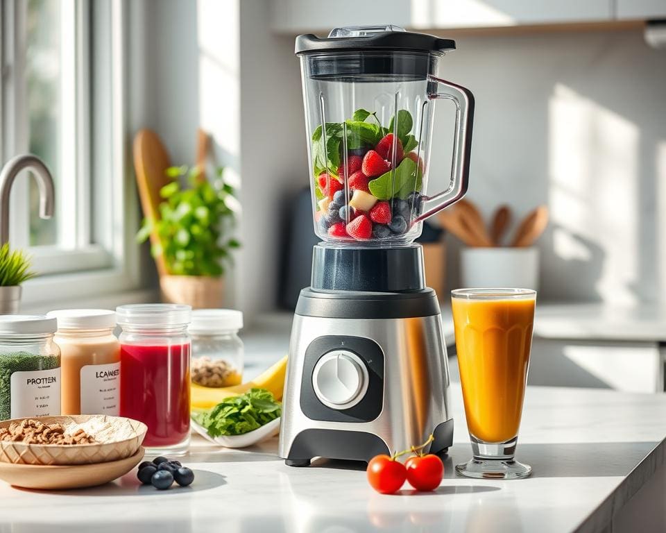 Mixer für proteinreiche Shakes und Smoothies