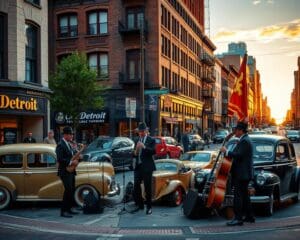 Musik und Geschichte in Detroit, Michigan