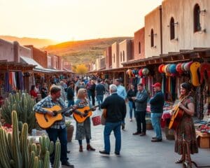 Musik und Kunst in Santa Fe, New Mexico