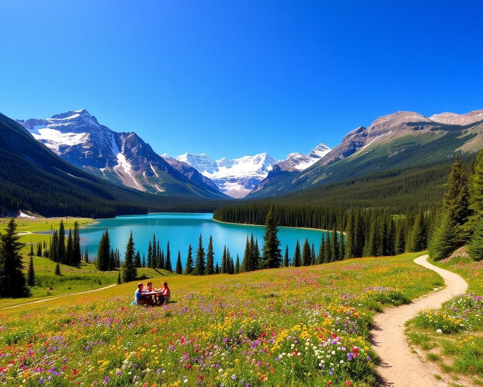 Natur und Parks im Banff-Nationalpark, Kanada