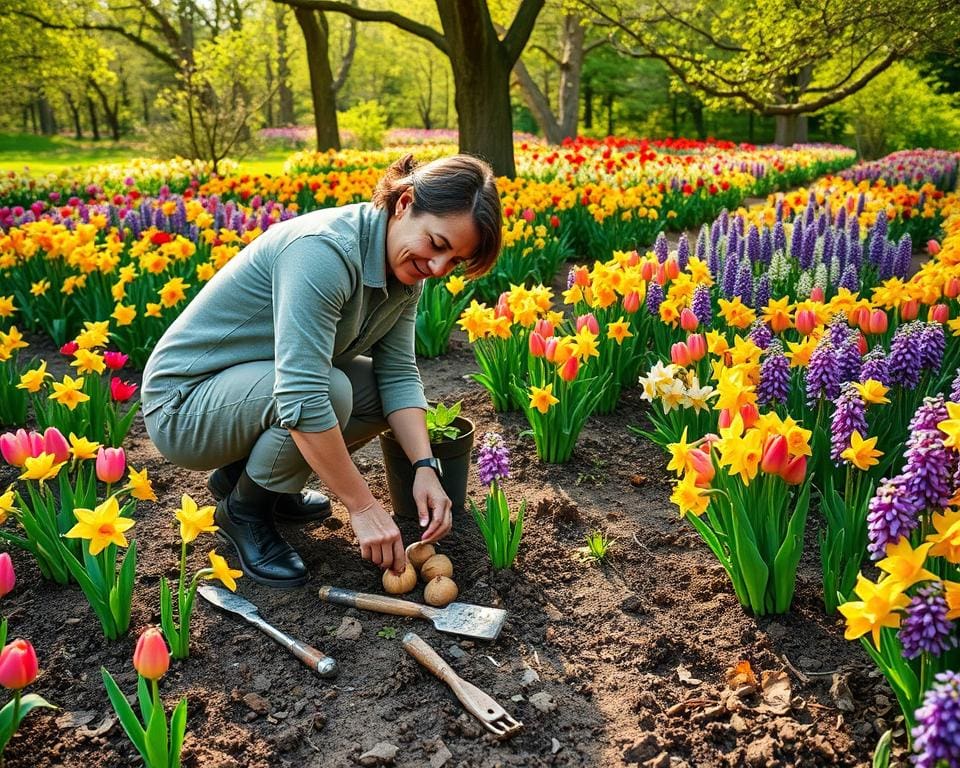 Optimale Pflanzzeit für Frühlingsblumen