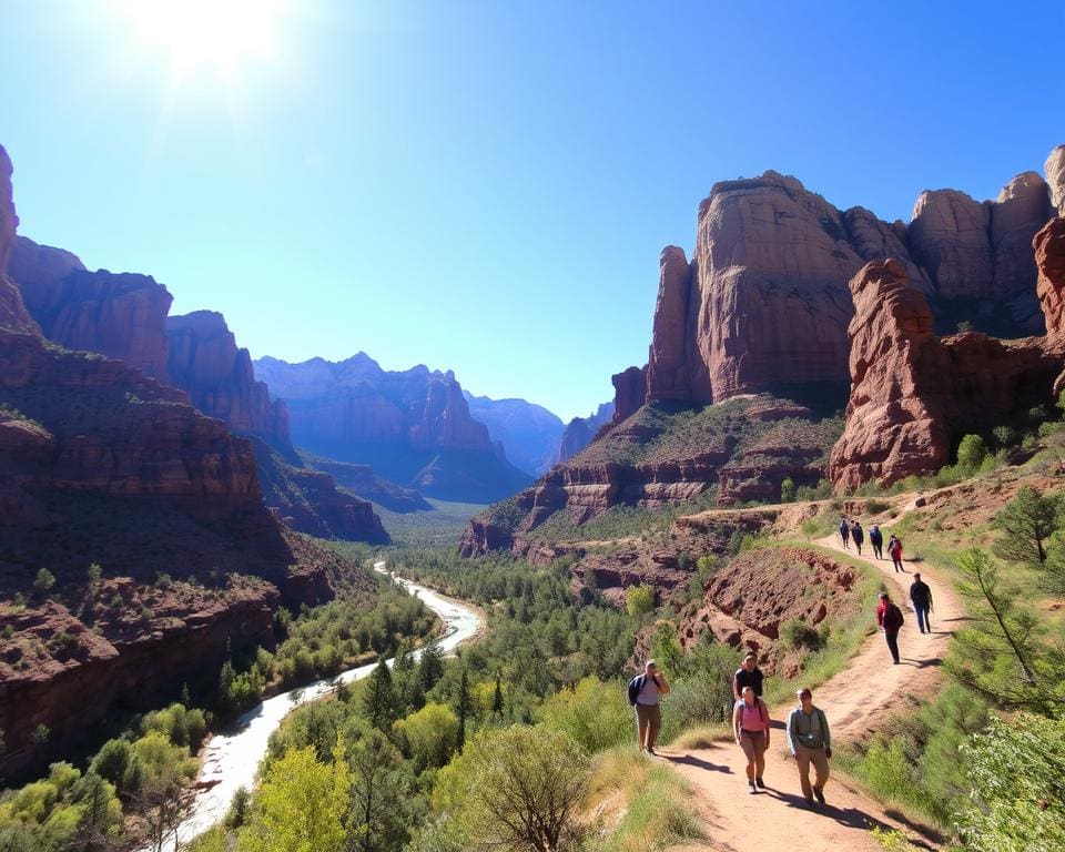 Outdoor-Abenteuer im Zion Nationalpark, Utah