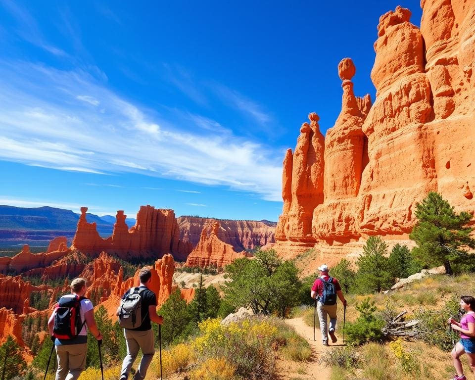 Outdoor-Aktivitäten im Bryce Canyon, Utah