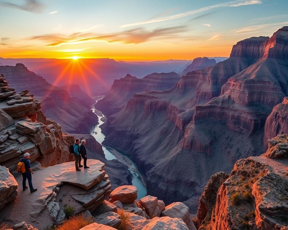 Outdoor-Aktivitäten im Grand Canyon, Arizona