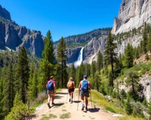 Outdoor-Aktivitäten im Yosemite-Nationalpark, Kalifornien