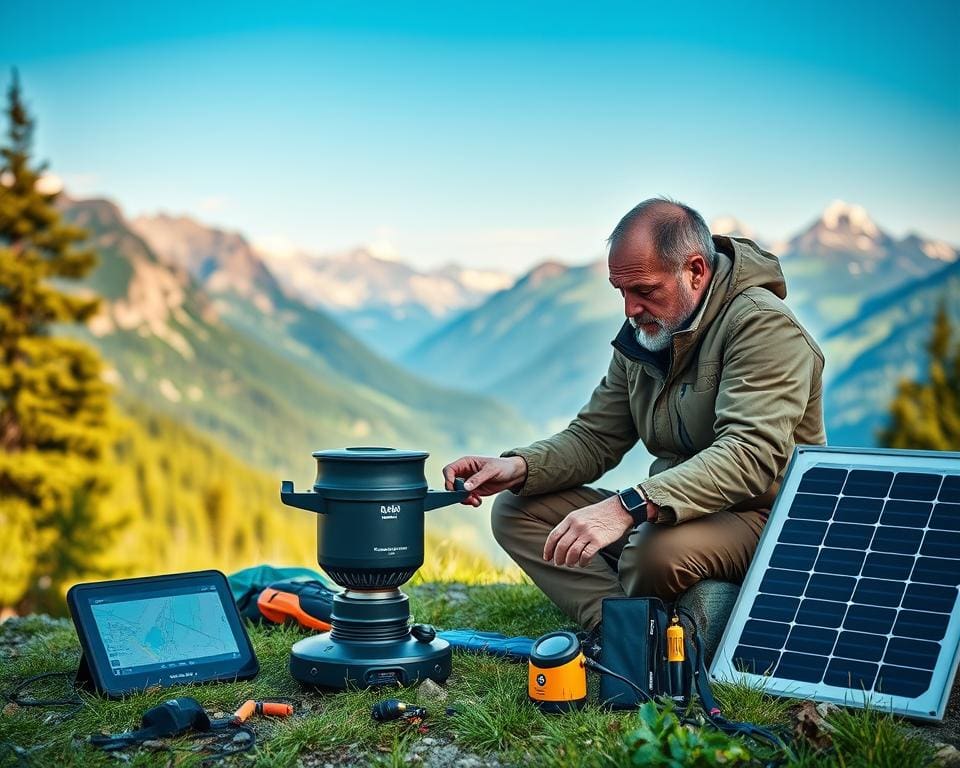 Outdoor Technik und abenteuerliche Gadgets