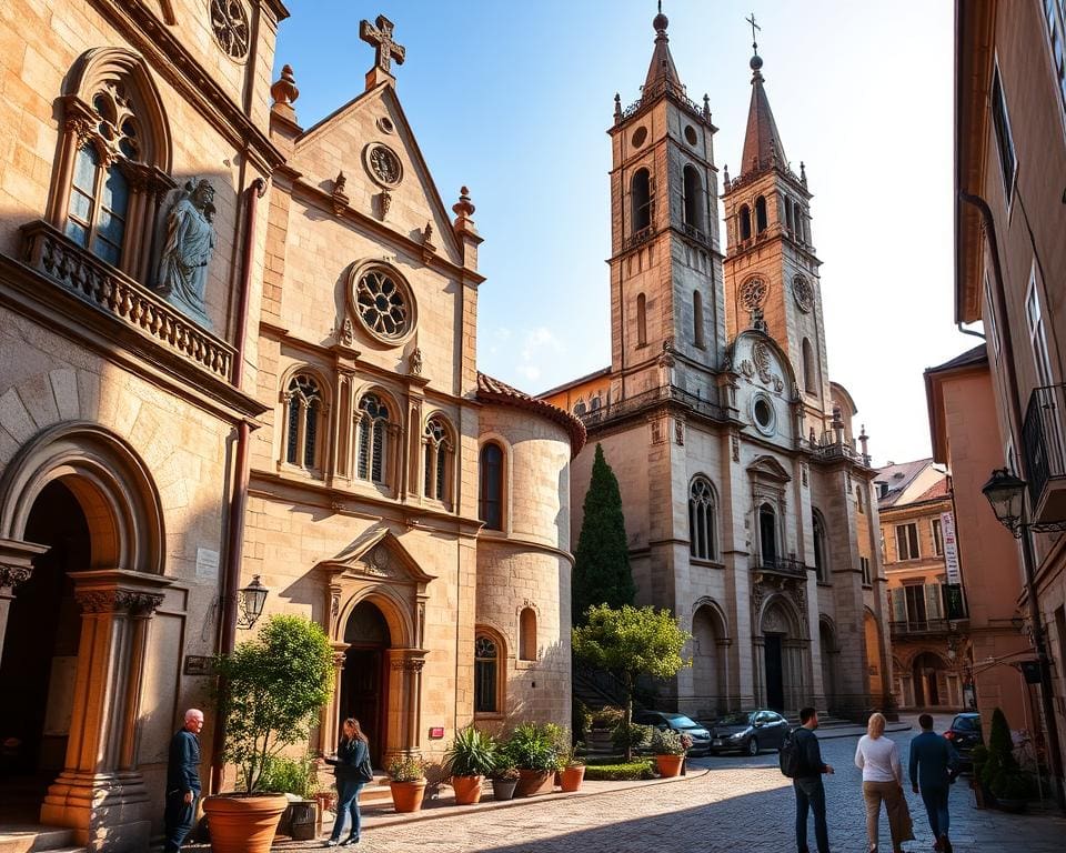 Romanische Kirchen in Coimbra, Portugal