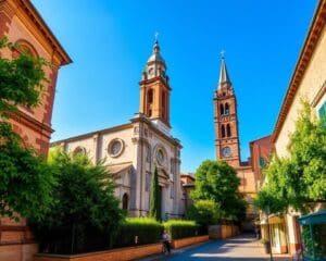 Romanische Kirchen in Pavia, Italien