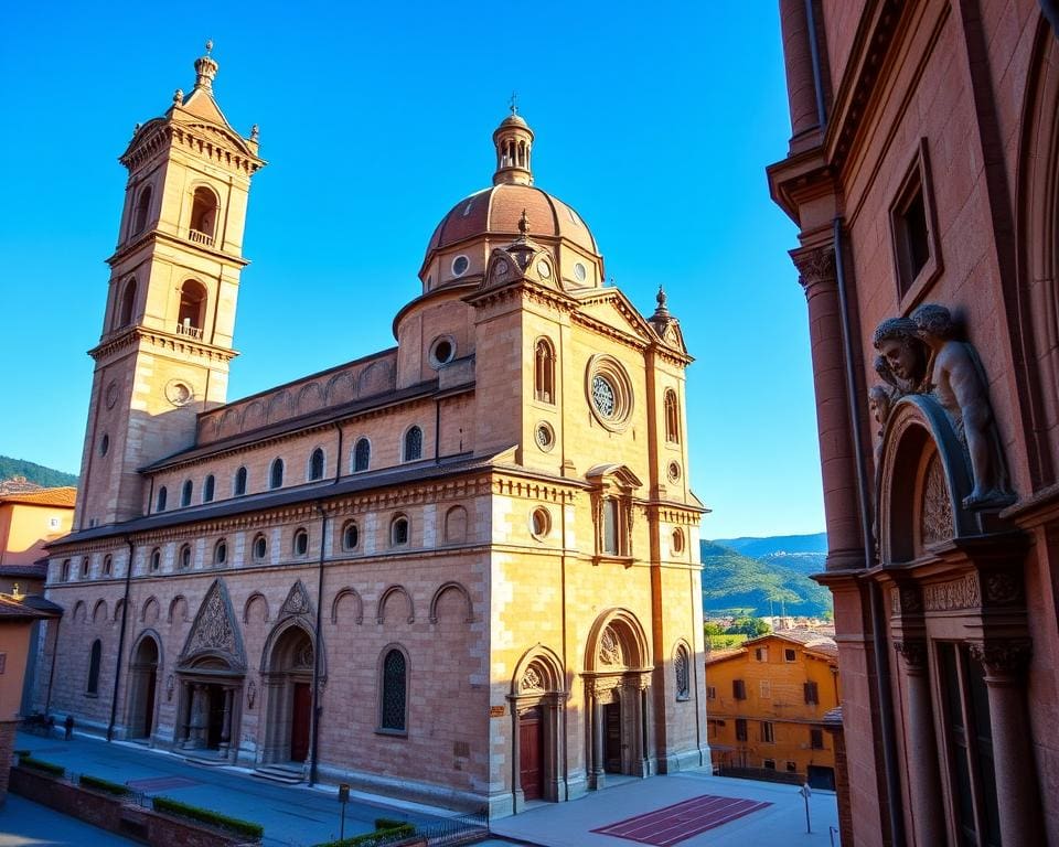 Romanische Kirchen in Siena, Italien