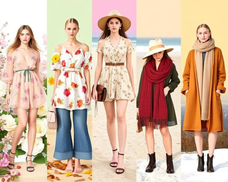 Saisonale Mode: Trends für jede Jahreszeit