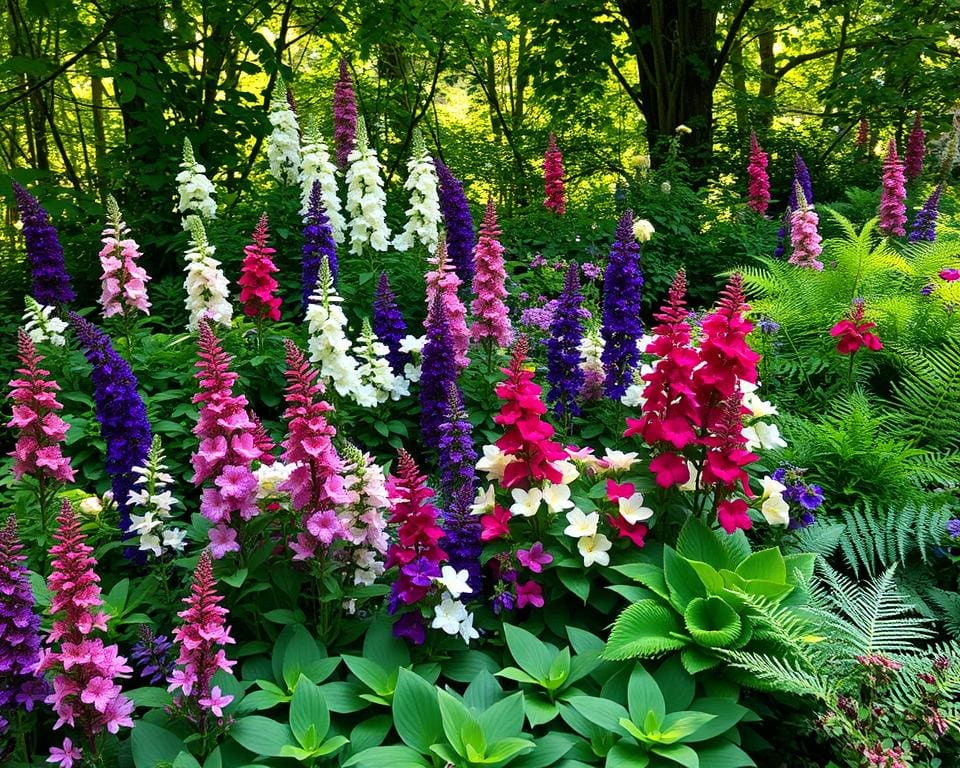 Schattenblumen für schattige Beete