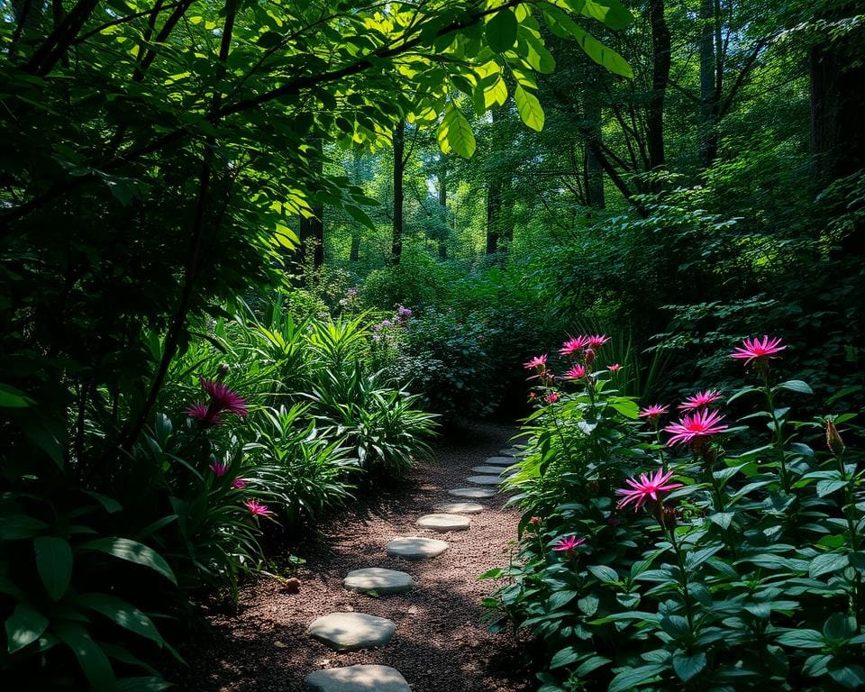 Schattengarten gestalten: Pflanzen für lichtarme Bereiche