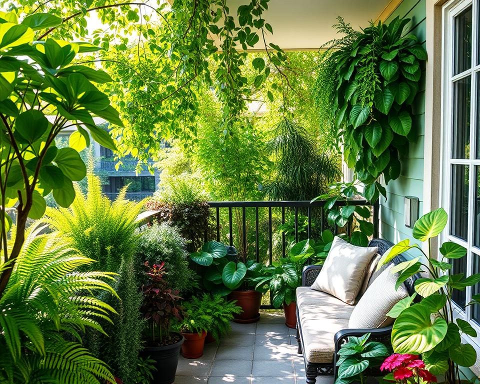 Schattenpflanzen für Terrasse und Balkon