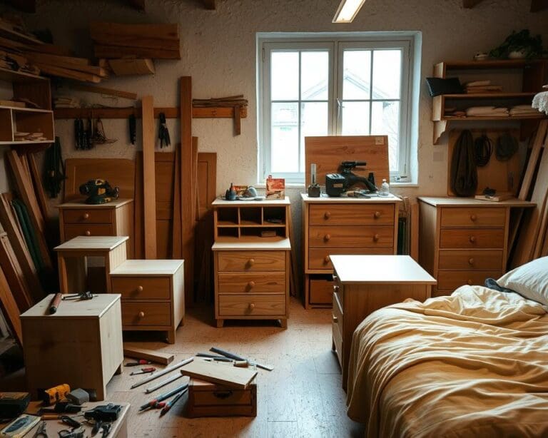 Schlafzimmermöbel selbst bauen: DIY-Anleitungen