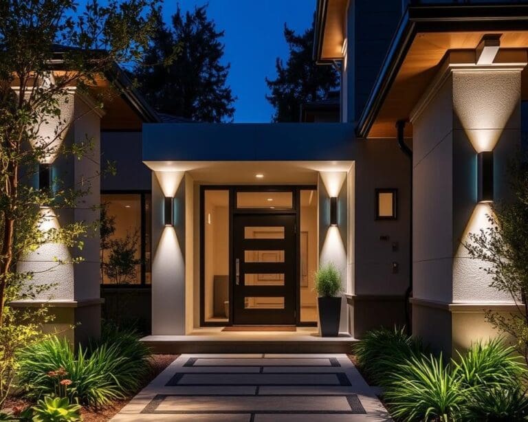 Smarte Beleuchtungslösungen für den Eingangsbereich