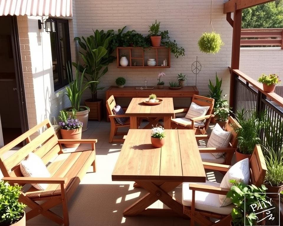Terrassenmöbel DIY